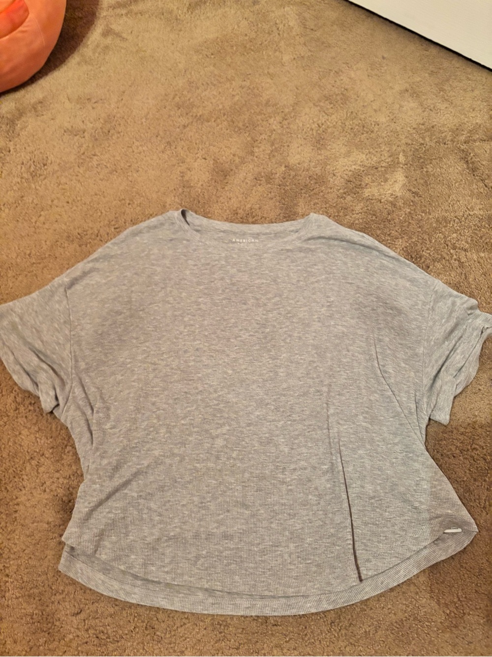 AE gray shirt
